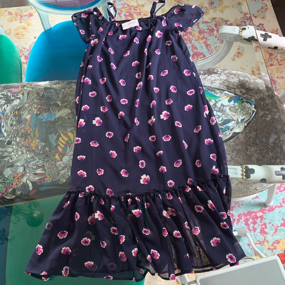 NWT Imoga Girls Roselyn Dress Navy Sz.10